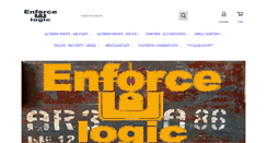 Desktop Screenshot of enforce-logic.com